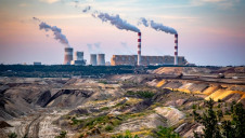 Pictured: The Shotton surface coal mine in Northumberland